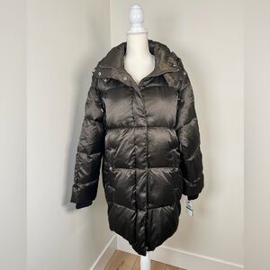Vince Camuto Women's Thigh Length Puffer Down Jacket Coat Size Large NWT‎